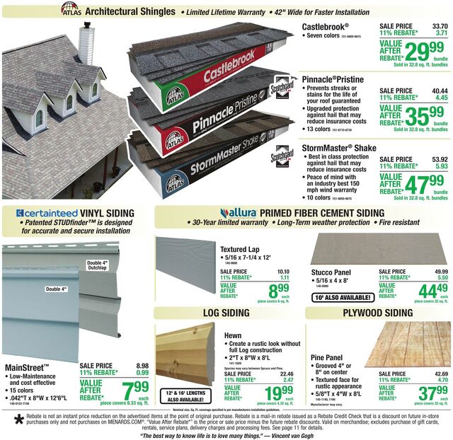 Catalogue Menards from 07/01/2026