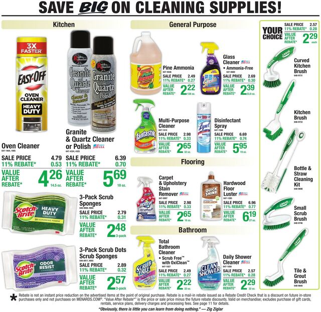 Catalogue Menards from 07/01/2026