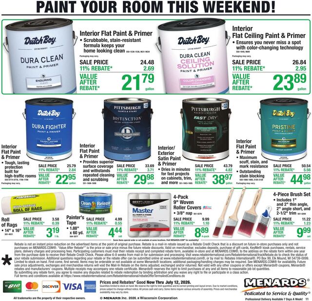 Catalogue Menards from 07/01/2026