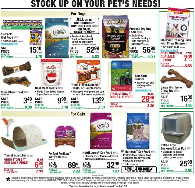 Catalogue Menards from 07/01/2026