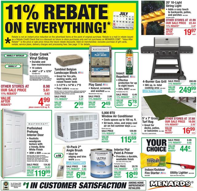 Catalogue Menards from 07/08/2026