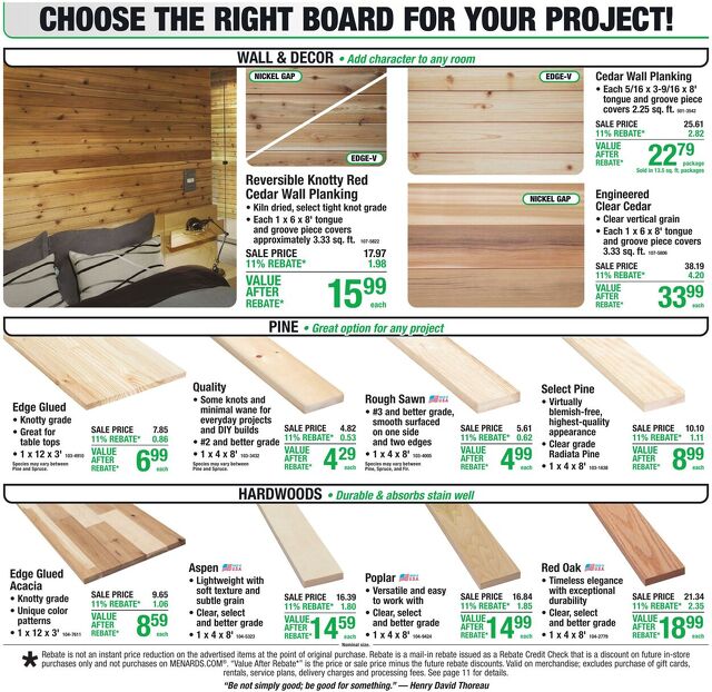 Catalogue Menards from 07/08/2026