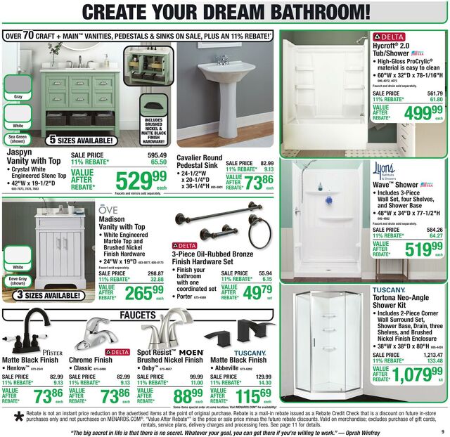 Catalogue Menards from 07/08/2026