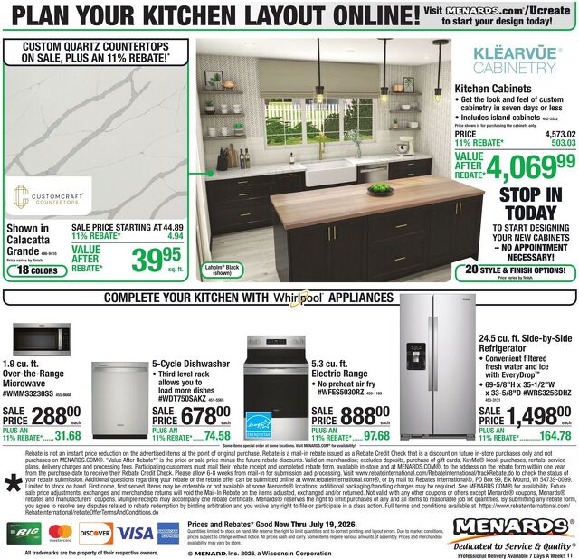 Catalogue Menards from 07/08/2026