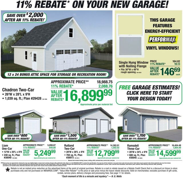 Catalogue Menards from 07/15/2026