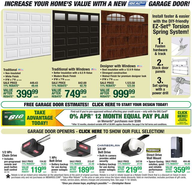 Catalogue Menards from 07/15/2026