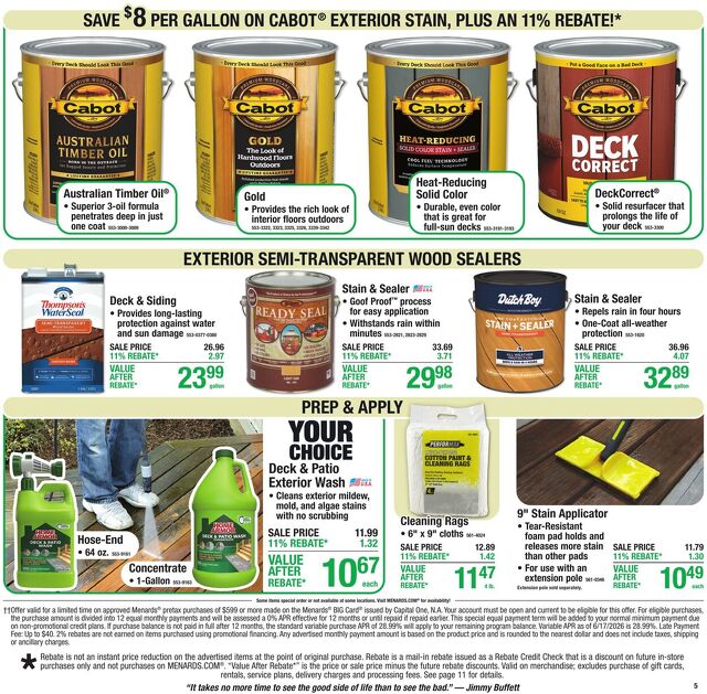 Catalogue Menards from 07/15/2026