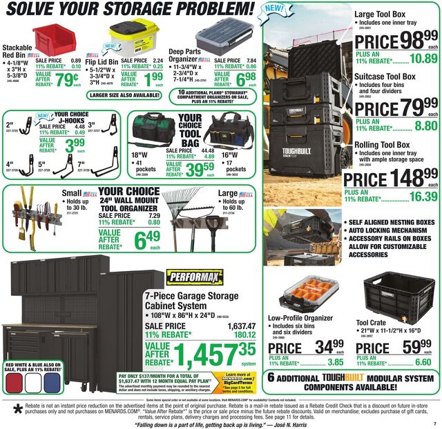 Catalogue Menards from 07/15/2026