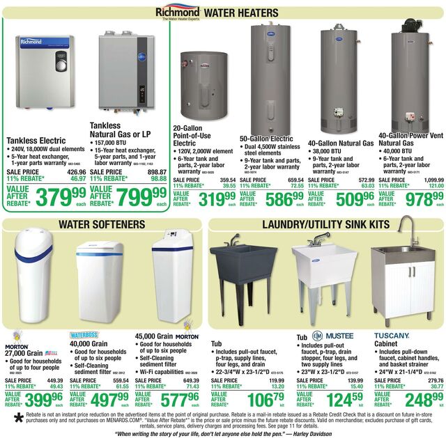 Catalogue Menards from 07/15/2026