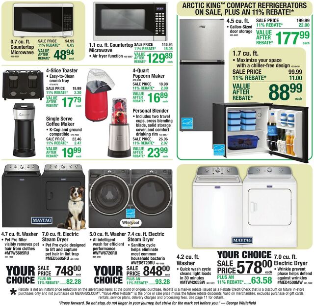 Catalogue Menards from 07/15/2026