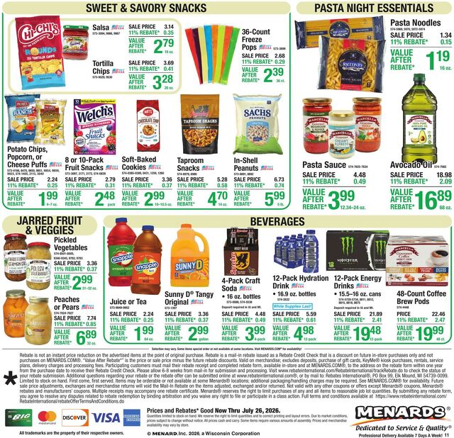 Catalogue Menards from 07/15/2026