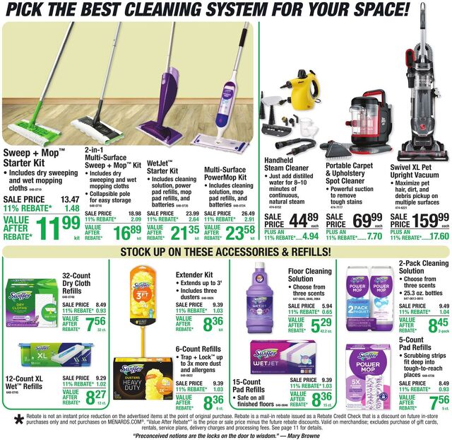 Catalogue Menards from 07/15/2026
