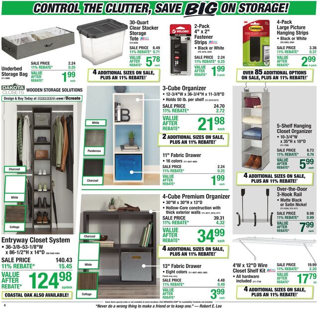 Catalogue Menards from 07/22/2026