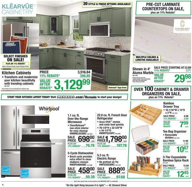 Catalogue Menards from 07/22/2026
