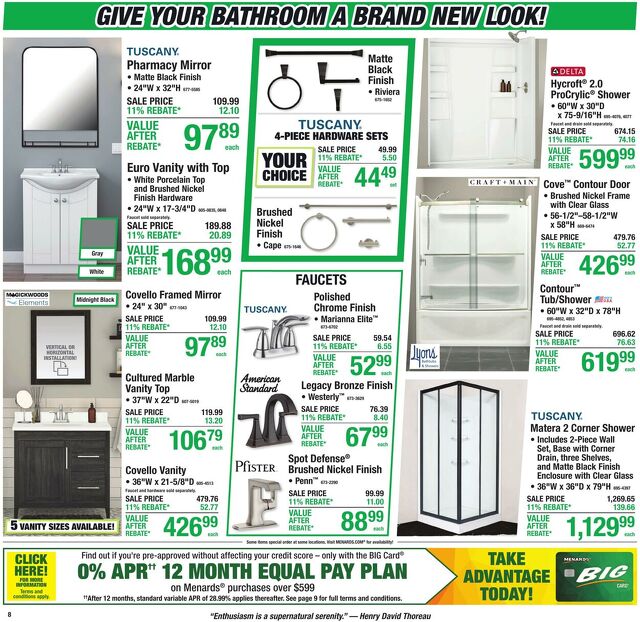 Catalogue Menards from 07/22/2026