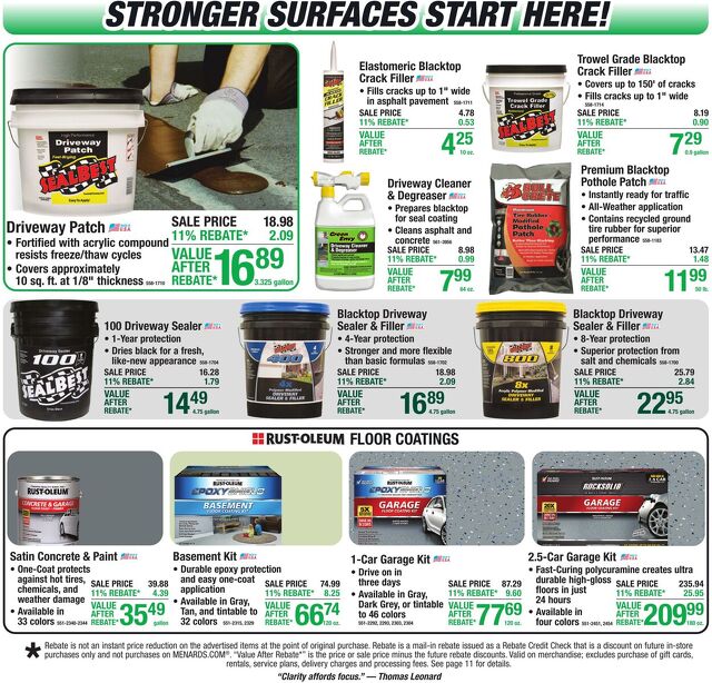 Catalogue Menards from 07/29/2026