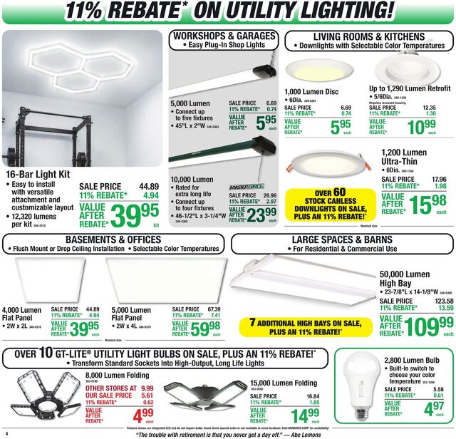 Catalogue Menards from 07/29/2026