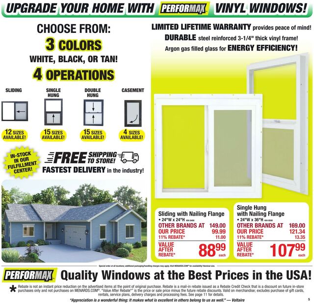 Catalogue Menards from 07/29/2026