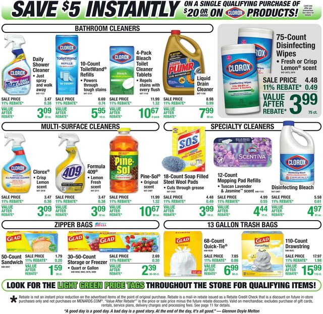 Catalogue Menards from 07/29/2026