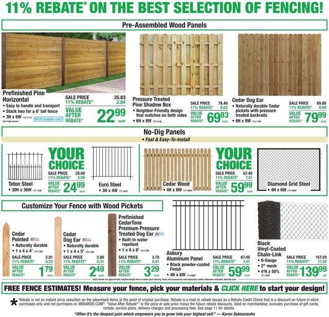 Catalogue Menards from 08/05/2026