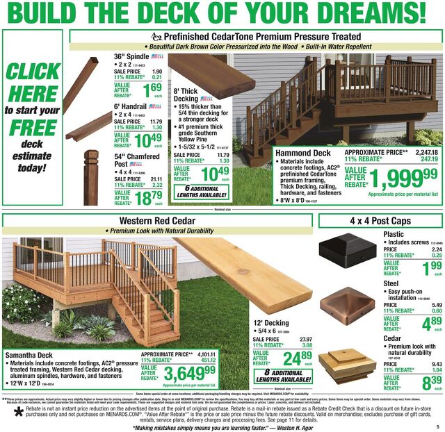 Catalogue Menards from 08/05/2026