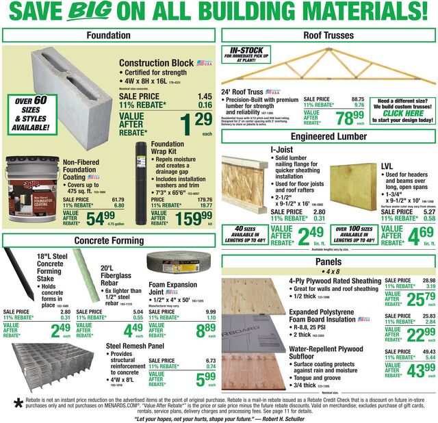 Catalogue Menards from 08/05/2026
