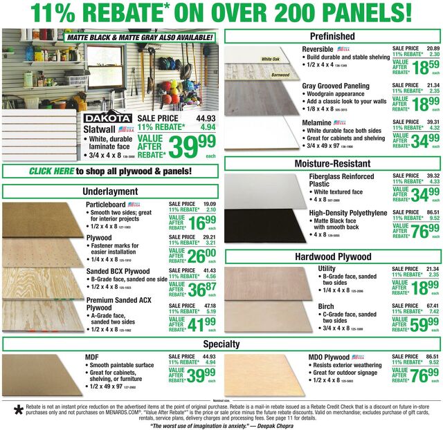 Catalogue Menards from 08/05/2026