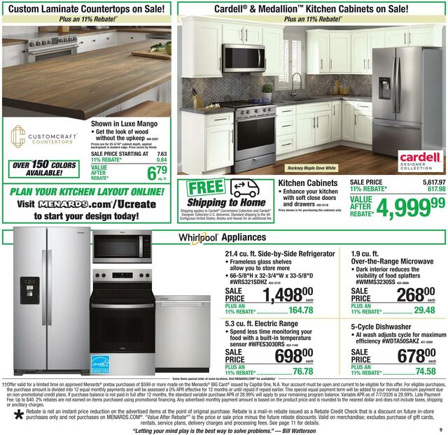 Catalogue Menards from 08/05/2026