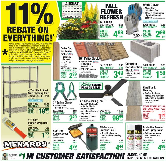 Catalogue Menards from 08/12/2026