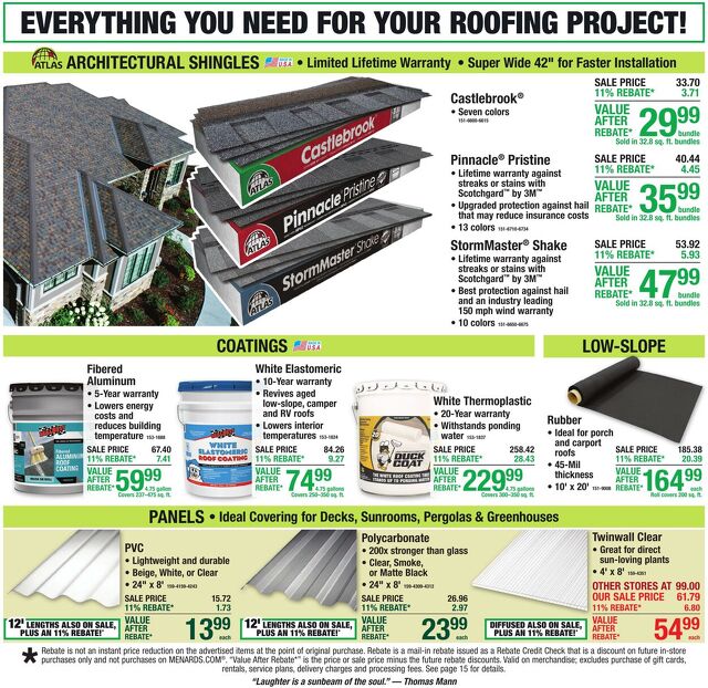 Catalogue Menards from 08/12/2026