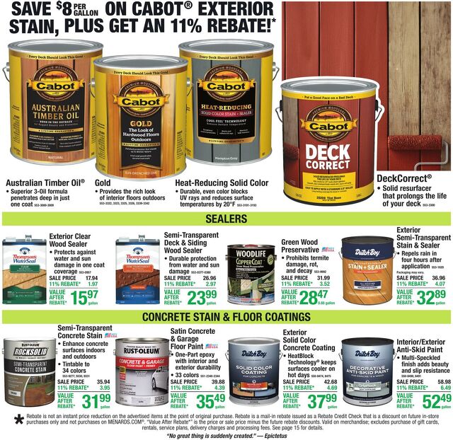 Catalogue Menards from 08/12/2026