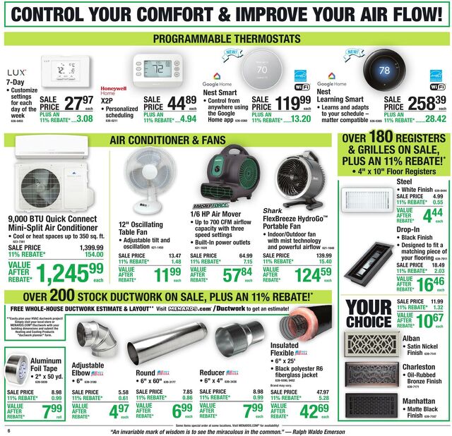 Catalogue Menards from 08/12/2026