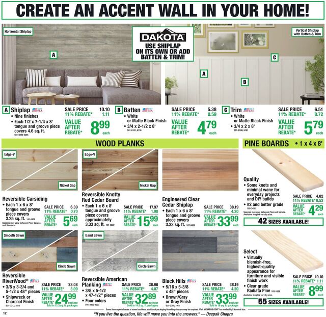Catalogue Menards from 08/12/2026