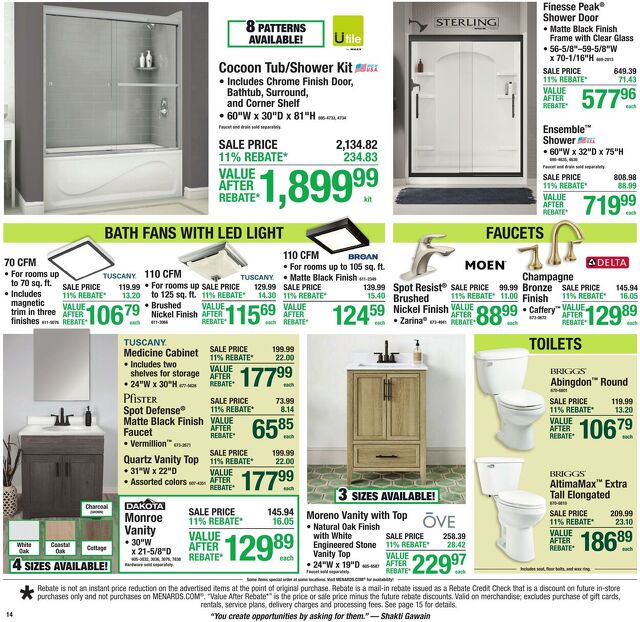 Catalogue Menards from 08/12/2026
