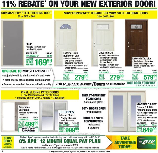 Catalogue Menards from 08/19/2026