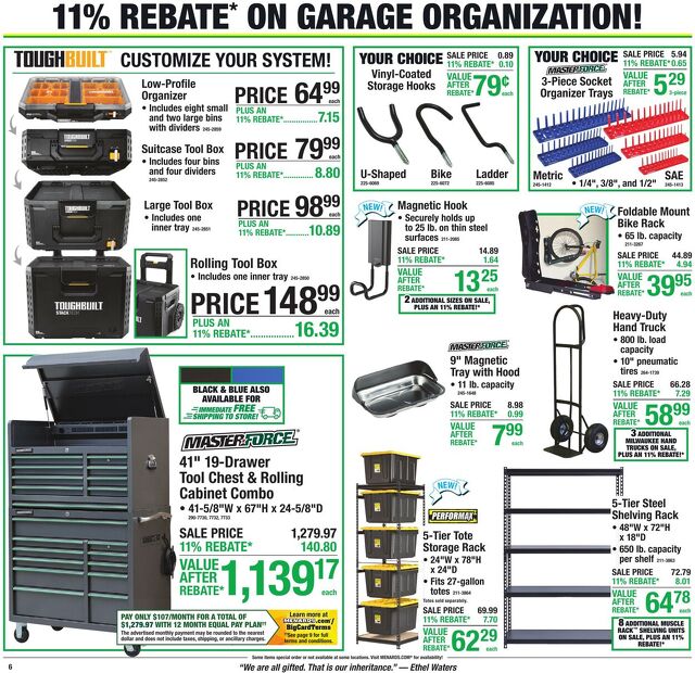 Catalogue Menards from 08/19/2026