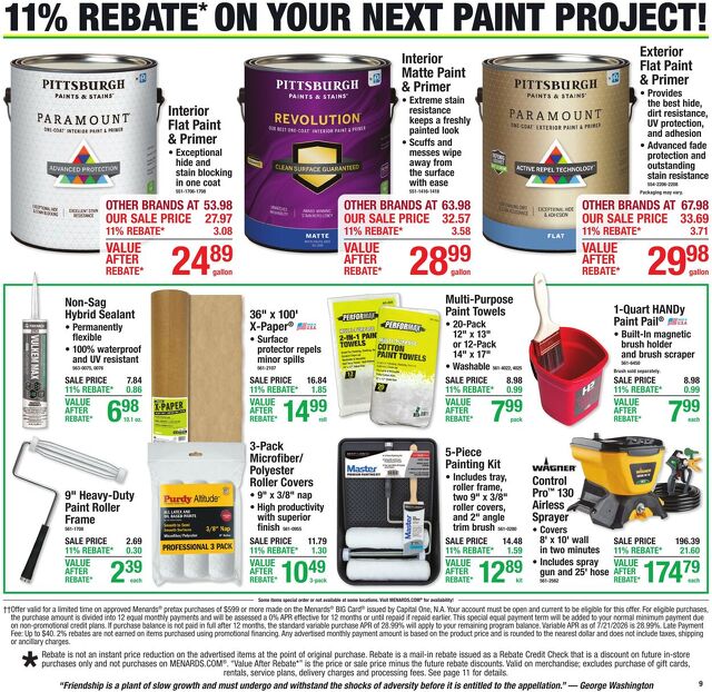 Catalogue Menards from 08/19/2026