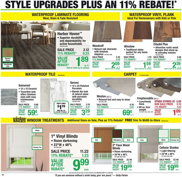 Catalogue Menards from 08/19/2026