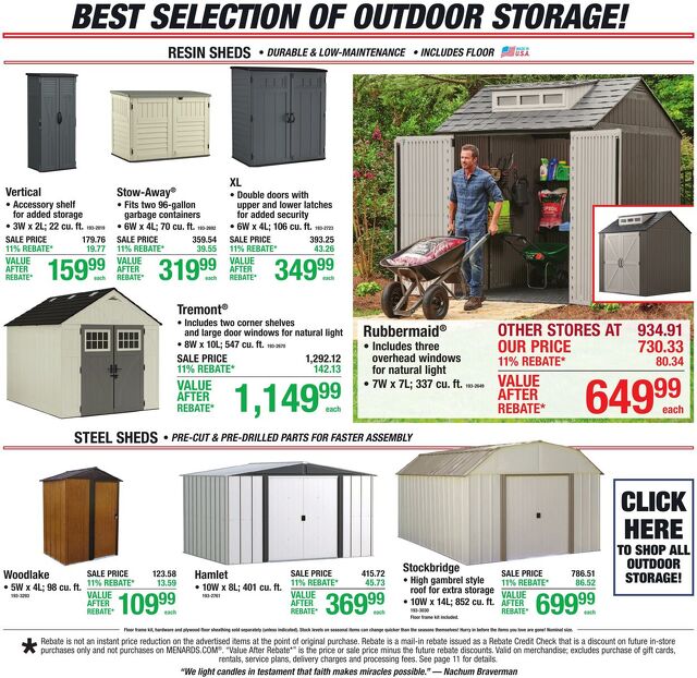 Catalogue Menards from 08/26/2026
