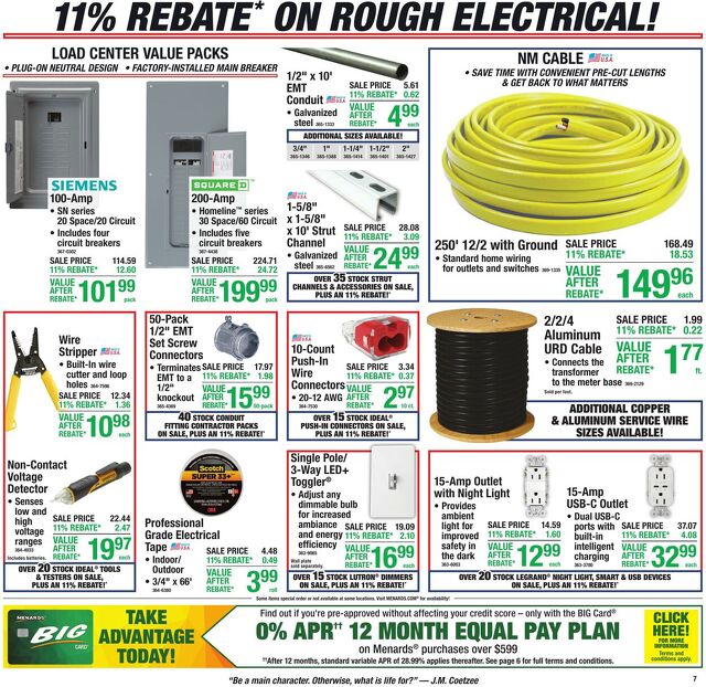 Catalogue Menards from 08/26/2026