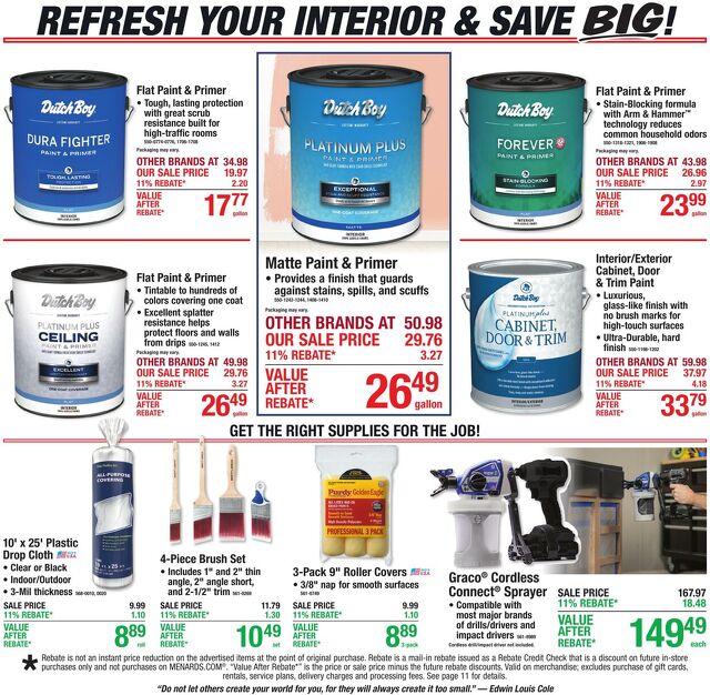 Catalogue Menards from 08/26/2026