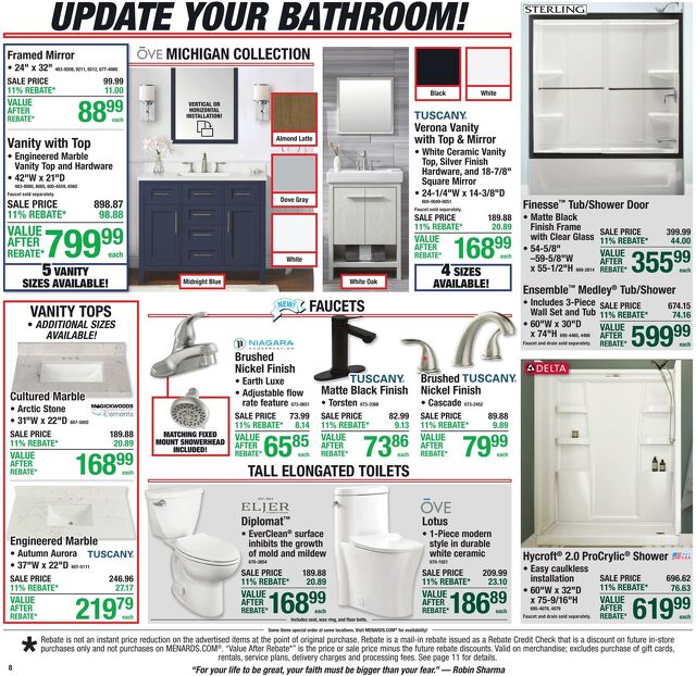 Catalogue Menards from 08/26/2026