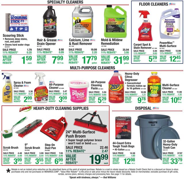 Catalogue Menards from 08/26/2026