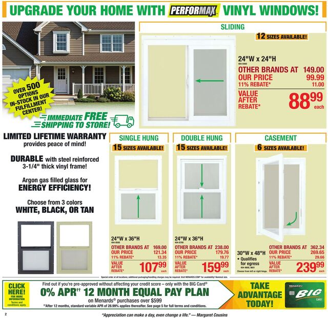 Catalogue Menards from 09/02/2026