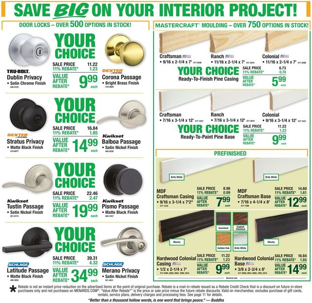 Catalogue Menards from 09/02/2026