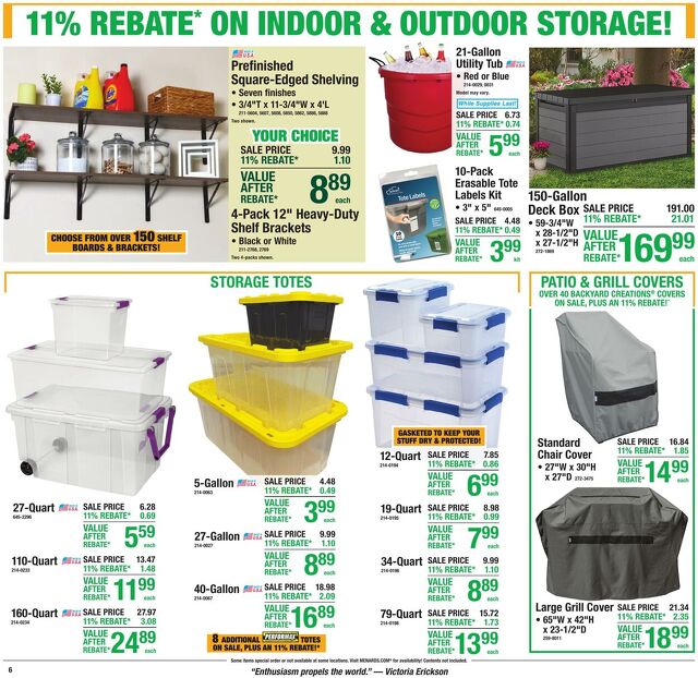 Catalogue Menards from 09/02/2026