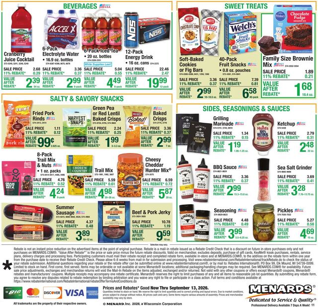 Catalogue Menards from 09/02/2026