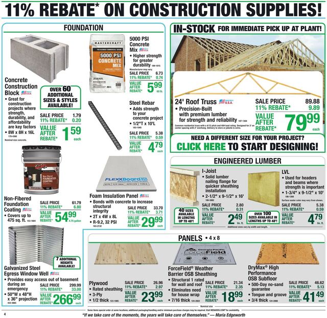Catalogue Menards from 09/09/2026