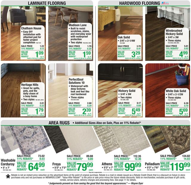 Catalogue Menards from 09/09/2026