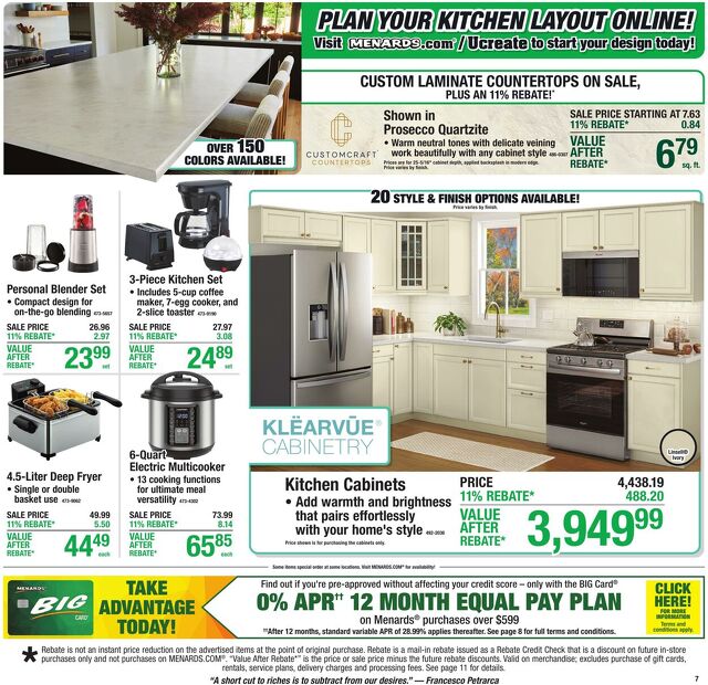 Catalogue Menards from 09/16/2026